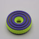  Purple/Neon Green Stripe