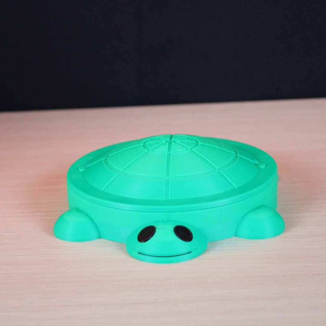 Miniature Turtle Sandbox with Kinetic Sand & 4 Sand Toys